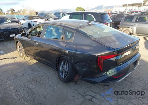 2025 Kia K4 Lxs z USA, uszkodzony, nr VIN 3KPFT4DE2SE236500